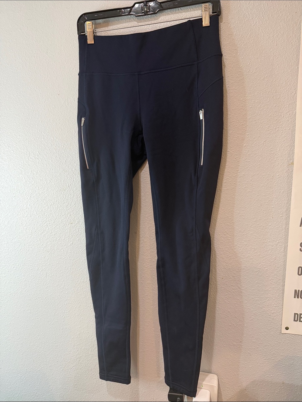 Athleta Active Leggings with Zip Pockets